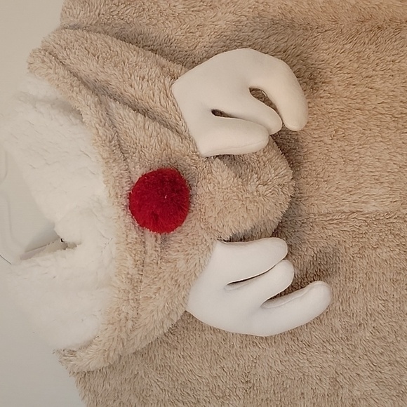 Jaclyn Intimates Reindeer Pajamas One-piece, size S - Picture 6 of 8